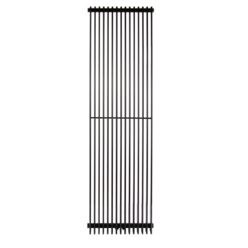 Вертикальний радіатор Metrum 1800мм/465мм чорний