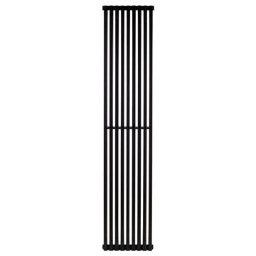 Вертикальний радіатор Quantum1 1800мм/365мм чорний