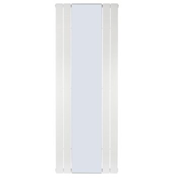 Вертикальний радіатор Mirror 1800мм/609мм ( з дзеркалом) білий