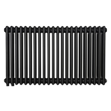 Радіатор горизонтальний Column 3 575 x 1010 мм. матовий чорний №88