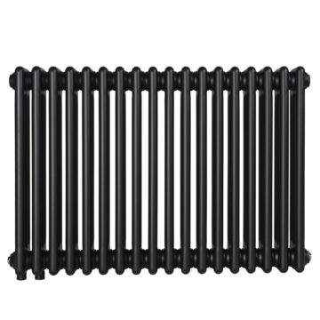 Радіатор горизонтальний Column 3 575 x 830 мм. матовий чорний №88