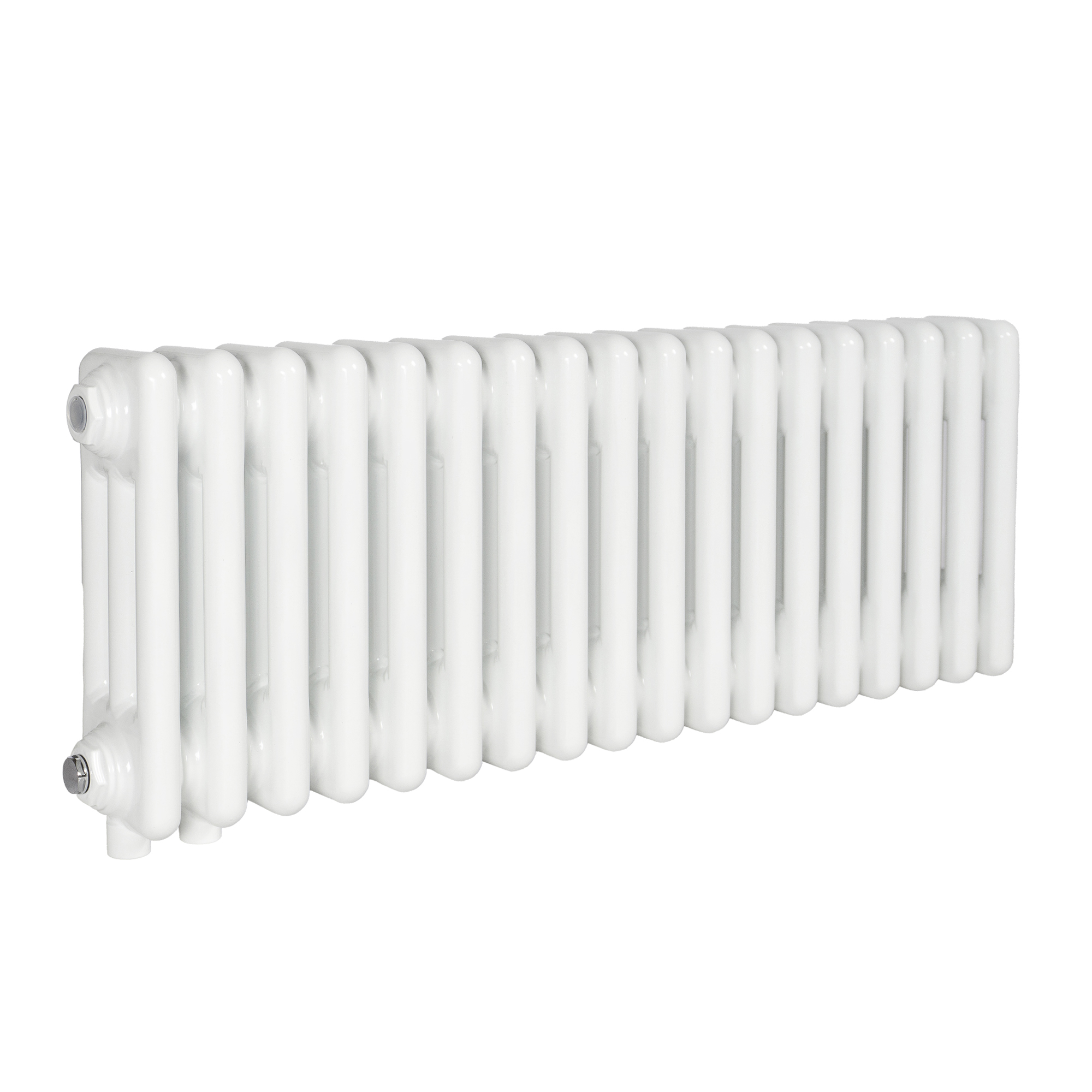 Радіатор горизонтальний Column 3 300 x 830 мм. білий №88 - Зображення 2