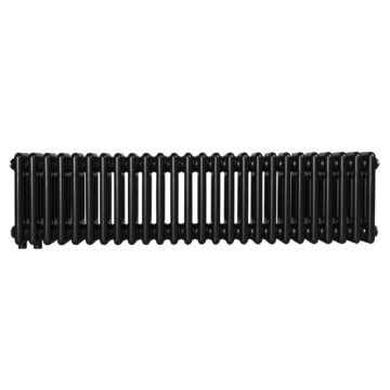 Радіатор горизонтальний Column 3 300 x 1190 мм. матовий чорний №88