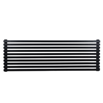 Горизонтальний радіатор Quantum1 405мм/1200мм чорний